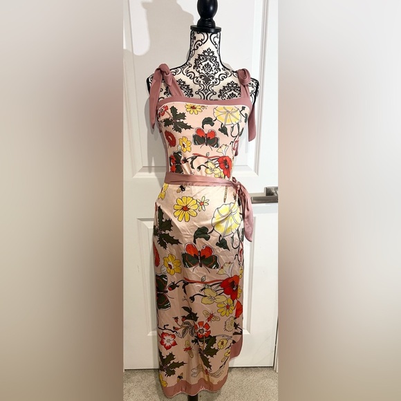 Floral Women Swim Coverup Set - Picture 2 of 5